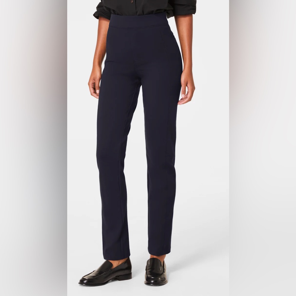 Ponte Slim Straight Pant Classic Navy/ Petite / S